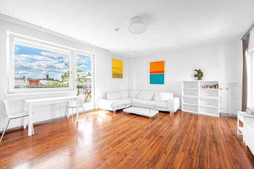 Wohnzimmer - 3 Zimmer Etagenwohnung zum Kaufen in Berlin