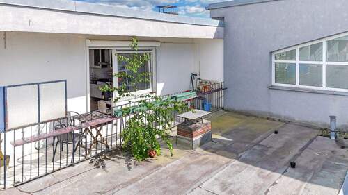 Terrasse - 3 Zimmer Etagenwohnung in Berlin