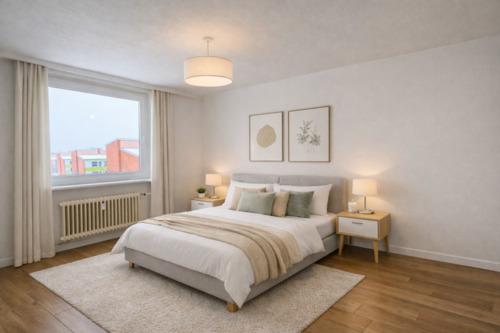 Schlafzimmer (Homestaging) - 