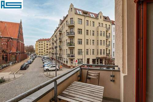 Blick in die Samariterstraße - 