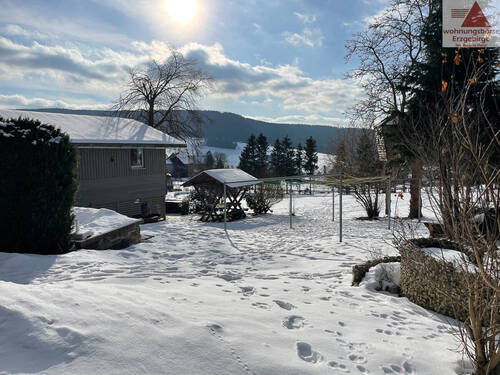 Garten im Winter - 