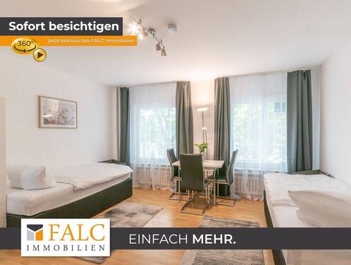 Wohn + Schlafraum - 1 Zimmer Etagenwohnung zur Miete in Essen