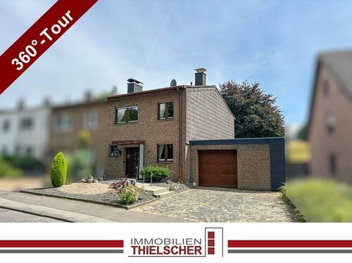 1 - Gepflegtes Reihenendhaus mit schön angelegtem Garten und zwei Garagen in Stolberg-Vicht