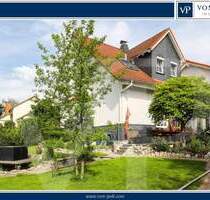 Fernblick, Privatsphäre, Gartendiyll in zentraler Lage: EFH mit Gästehaus & ELW, Doppelgarage, Stpl - Neu-Anspach