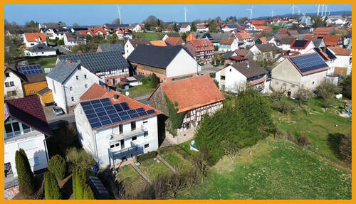 Hinteransicht - 1 Zimmer Bauernhaus, Landhaus zum Kaufen in Alsfeld / Lingelbach
