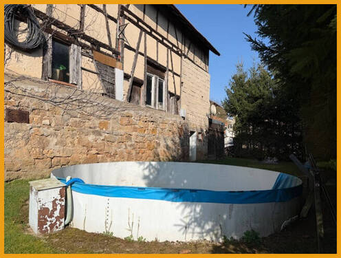Pool im Garten - 
