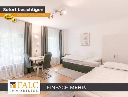 Wohn + Schlafraum - Business-Apartment mit Umsatzsteuerausweis Kurzzeitvermietung