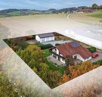 Wohnen und Arbeiten vereint: Zweifamilienhaus mit Lagerhalle auf großzügigem Gewerbegrundstück! - Chamerau / Lederdorn