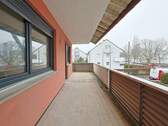 Großer, überdachter Balkon - 