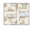 Grundriss DG 1.png - Mehrfamilienhaus, Wohnhaus mit 245,00 m&sup2; in Geisenhausen zum Kaufen