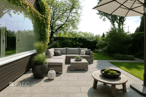 Einrichtungsbeispiel Terrasse - 