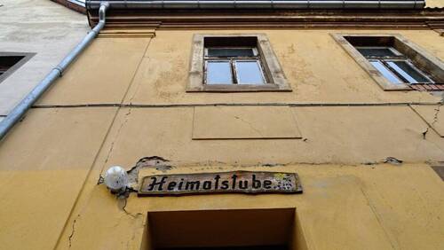 Eingang zur Heimatstube altes Gutshaus - 