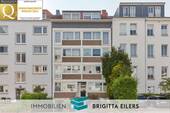Bild 1 - Ohne Käuferprovision: Helle 2-Zimmer-Wohnung mit Westbalkon in ruhiger Lage nahe der Bremer City!