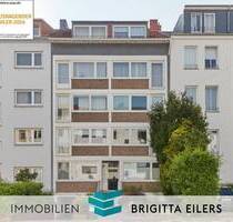 Ohne Käuferprovision: Helle 2-Zimmer-Wohnung mit Westbalkon in ruhiger Lage nahe der Bremer City! - Bremen Bahnhofsvorstadt