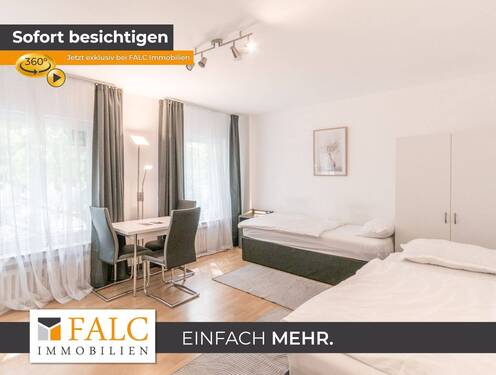 Wohn + Schlafraum - 1 Zimmer Etagenwohnung zur Miete in Essen