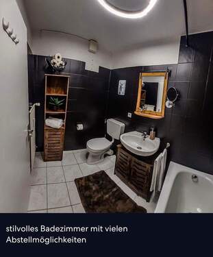 Bad - 1 Zimmer Etagenwohnung zur Miete in Rottach-Egern