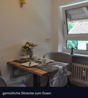 Küche Esstisch - Etagenwohnung mit 40,00 m&sup2; in Rottach-Egern zur Miete