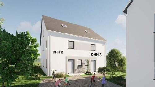 DHH A und B - 5 Zimmer Doppelhaushälfte in Schlier