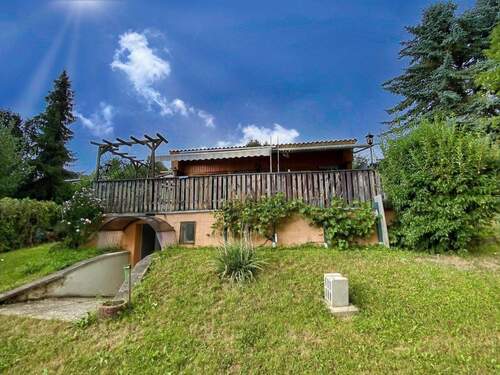 Außenansicht - Idyllisches und sonniges Freizeitgrundstück mit Bungalow in Camburg