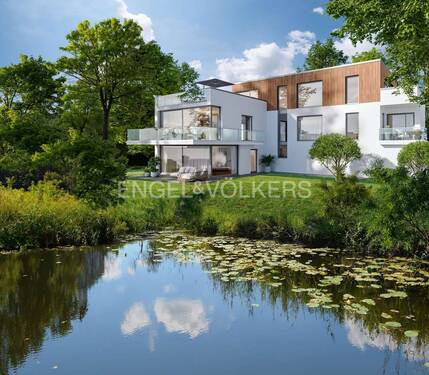 Visualisierung - Traumhaftes Baugrundstück direkt am Seeufer - Ihr perfektes Zuhause in idyllischer Lage!