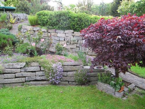 Garten - Doppelhaushälfte mit 152,00 m&sup2; in Aßling zum Kaufen