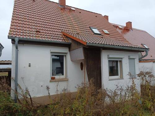 Rückansicht - 5 Zimmer Mehrfamilienhaus, Wohnhaus zum Kaufen in Könnern