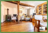 Wohnzimmer - 8 Zimmer Bauernhaus, Landhaus zum Kaufen in Vaihingen/Enz - Teilort