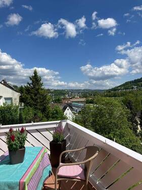 Blick vom Balkon - 