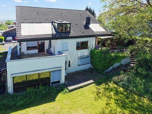 Drohnenansicht - Einfamilienhaus mit 225,00 m&sup2; in Bretzfeld / Schwabbach zum Kaufen