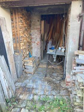 Schuppen - Einfamilienhaus mit 95,00 m&sup2; in Bitterfeld-Wolfen zum Kaufen