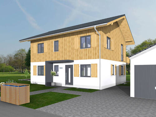 Hausansicht-2 - 6 Zimmer Einfamilienhaus zum Kaufen in Garmisch-Partenkirchen