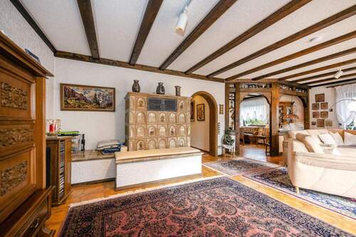 Kachelofen Wohnzimmer EG - 