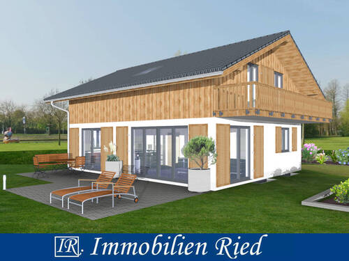 Hausansicht - Schlüsselfertigen Einfamilienhauses (Neubau) in exklusiver Spitzenlage in Garmisch-Partenkirchen