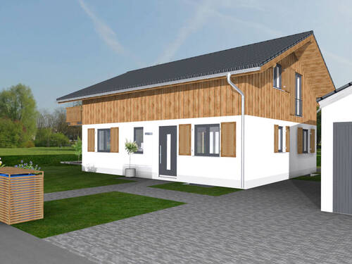 Hausansicht-2 - 6 Zimmer Einfamilienhaus zum Kaufen in Garmisch-Partenkirchen