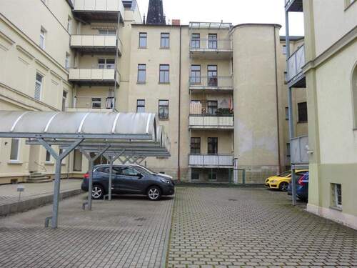 Carport - 2 Zimmer Etagenwohnung in Gera