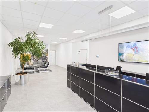 Exemplarisch Empfang - Büro in Großostheim