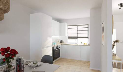 Die offene Wohnküche lädt zum gemeinsamen Kochen ein - Doppelhaushälfte mit 136,80 m² in Bergkamen zum Kaufen