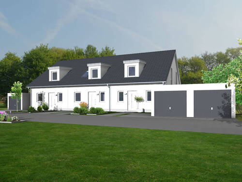 Hausansicht-4 - Reihenmittelhaus mit 142,00 m² in Kempten zum Kaufen