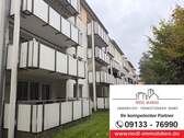 Balkonseite - Seniorengerechte 1,5-Zimmer-Wohnung in Erlangen-Süd - für Mieter ab 50 Jahren