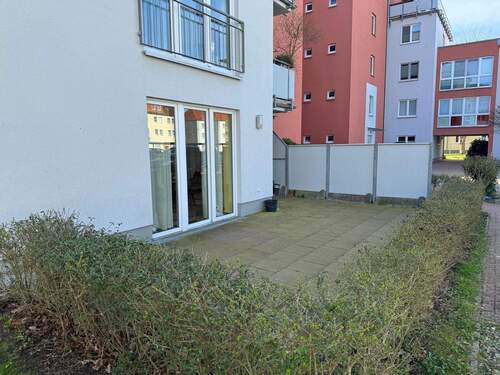Terrasse - 3 Zimmer Terrassenwohnung zum Kaufen in Greifswald