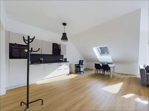 Wohn- und Essbereich - 1 Zimmer Etagenwohnung in Aschaffenburg