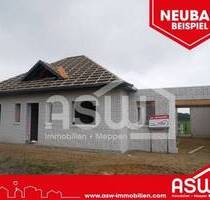 Musterhaus! Exklusiver Neubaubungalow mit massiver Garage und Teilausbau im Dachgeschoss - Herzlake