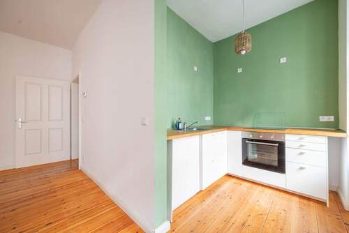 Einbauküche - Etagenwohnung mit 50,00 m&sup2; in Berlin zum Kaufen