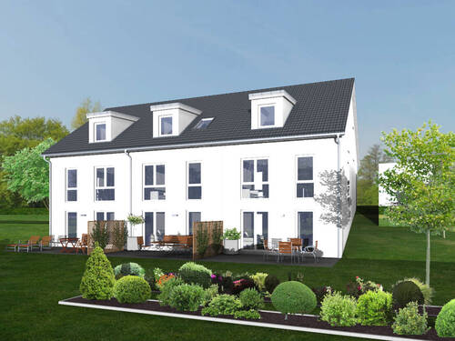 Hausansicht-2 - 7 Zimmer Reihenendhaus zum Kaufen in Kempten