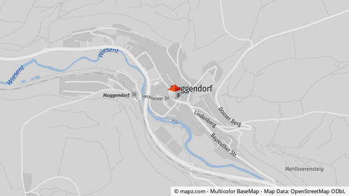Geolyzer Kartenausschnitt - Mehrfamilienhaus, Wohnhaus zum Kaufen in Wiesenttal
