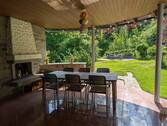 Terasse mit Kamin - 