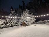 Garten im Schnee - 