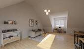Komfortables und modern ausgebautes Dachstudio - 