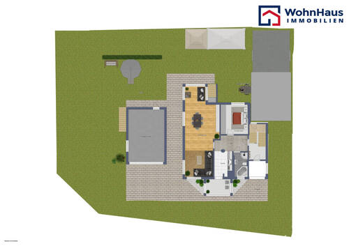 Lageplan Außenanlage - 