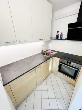 Küche - Etagenwohnung mit 40,00 m&sup2; in München zur Miete